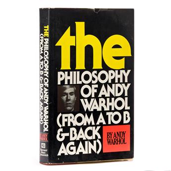 Warhol, Andy (1928-1987) The Philosophy of Andy Warhol (From A to B & Back Again).